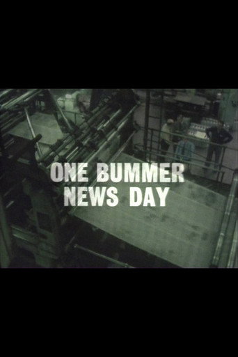 One Bummer News Day movie poster