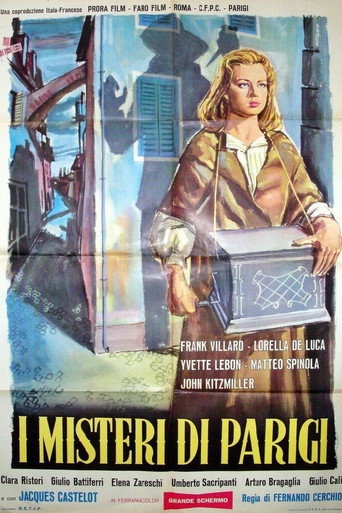 The Mysteries of Paris movie poster