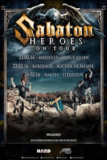 Sabaton: France, Nantes 2016 movie poster