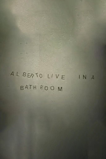 Alberto Live in a Bathroom movie poster