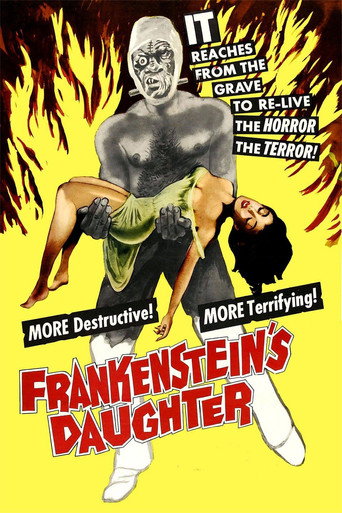 Frankenstein's Daughter movie poster