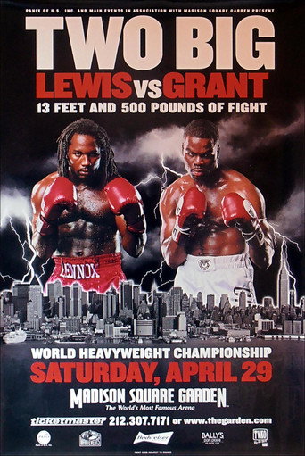 Lennox Lewis vs. Michael Grant movie poster