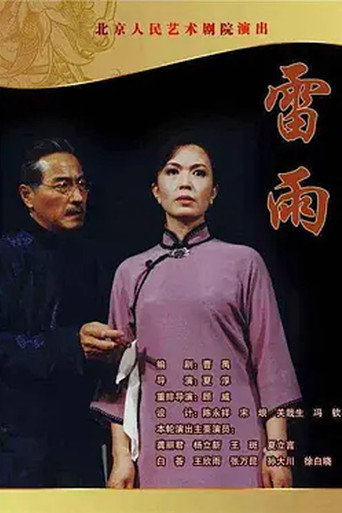 雷雨 movie poster