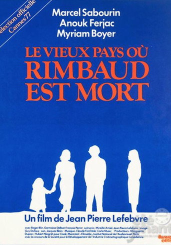 The Old Country Where Rimbaud Died movie poster