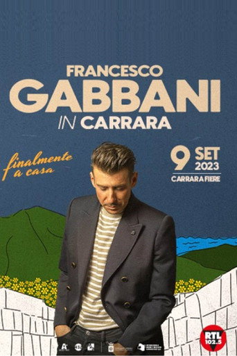 Francesco Gabbani: Finalmente a Casa movie poster