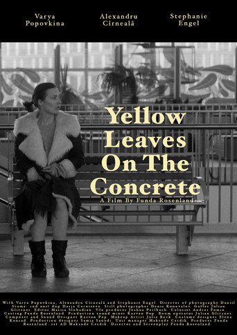 Yellow leaves on the concrete movie poster