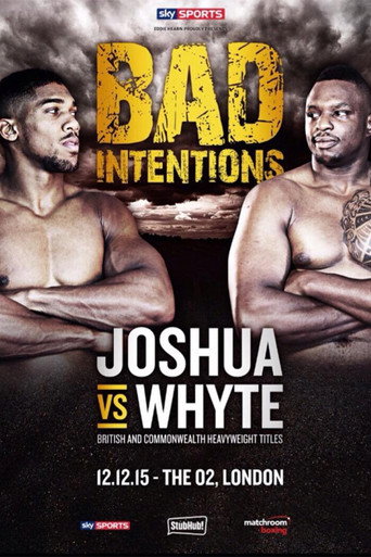 Anthony Joshua vs. Dillian Whyte movie poster
