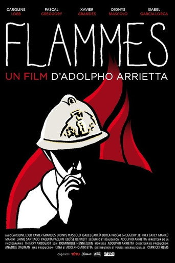 Flames movie poster
