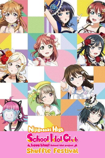 Love Live! Nijigasaki High School Idol Club Shuffle Festival movie poster