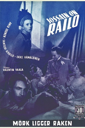 Jossain on railo movie poster
