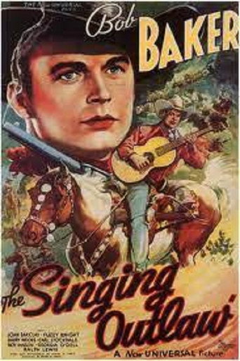 The Singing Outlaw movie poster