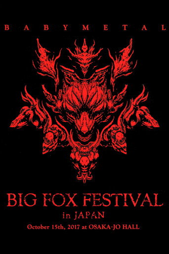 BABYMETAL - Big Fox Festival in Japan movie poster