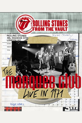 The Rolling Stones: From the Vault - The Marquee Club 1971 movie poster