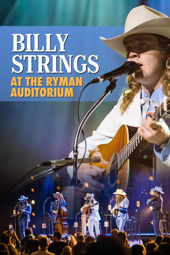 Billy Strings | At the Ryman Auditorium movie poster