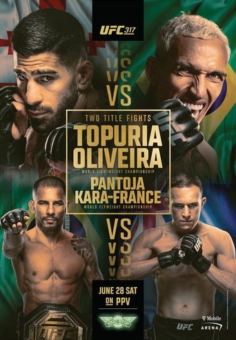 UFC 317: Topuria vs. Oliveira movie poster