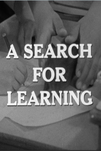 A Search for Learning movie poster
