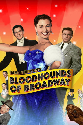 Bloodhounds of Broadway movie poster