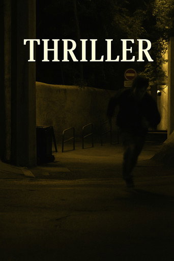 Thriller movie poster