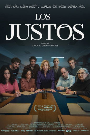 Los justos movie poster