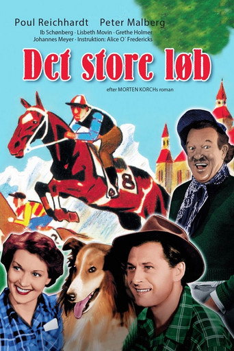 Det store løb movie poster