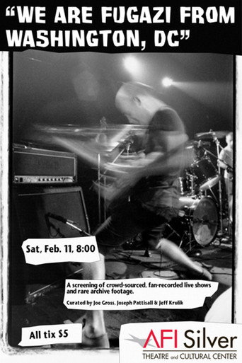 We Are Fugazi from Washington, D.C. movie poster