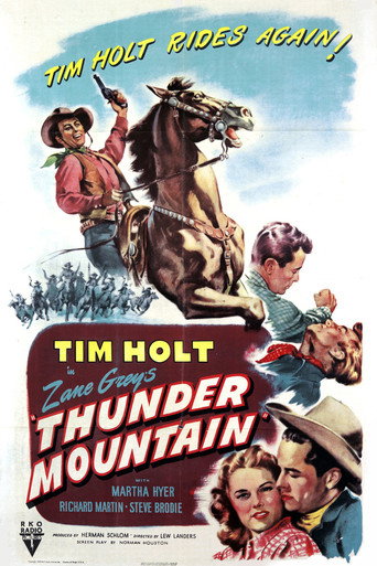 Thunder Mountain movie poster