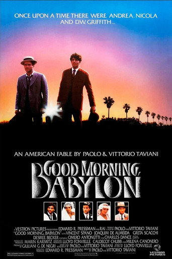 Good Morning, Babylon movie poster