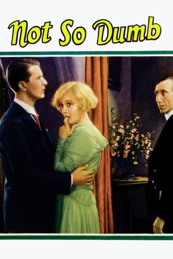 Not So Dumb movie poster
