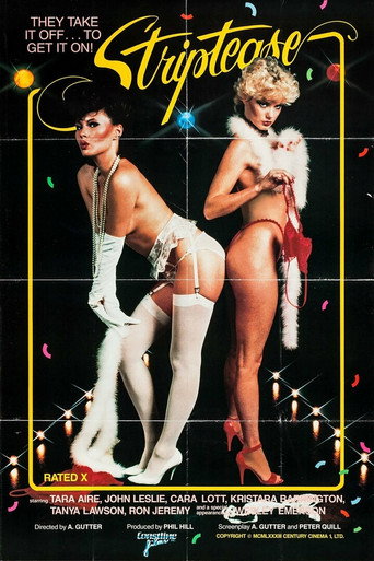 Striptease movie poster