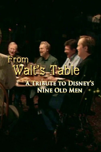 From Walt's Table: A Tribute to Disney's Nine Old Men movie poster