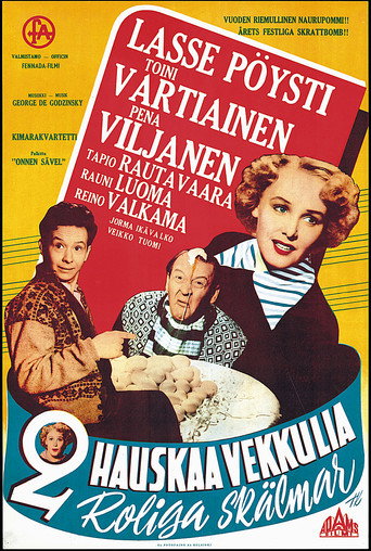 2 hauskaa vekkulia movie poster
