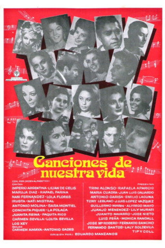 Canciones de nuestra vida movie poster