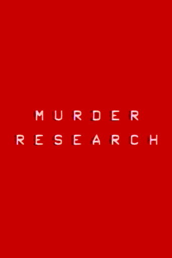 Murder Research movie poster
