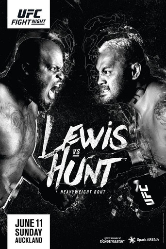 UFC Fight Night 110: Lewis vs. Hunt movie poster