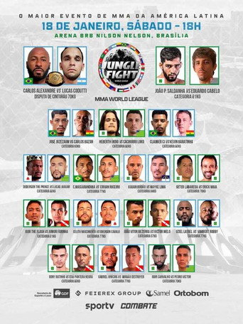 Jungle Fight 134: MMA World League movie poster