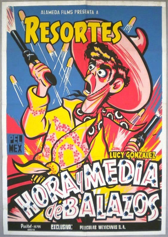 Hora y media de balazos movie poster