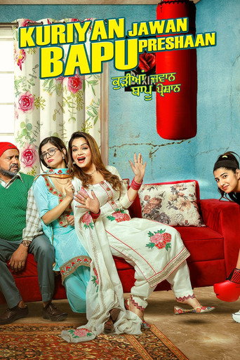 Kuriyan Jawan Bapu Preshaan movie poster