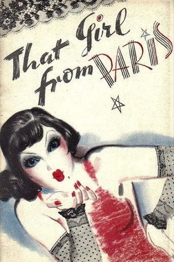 That Girl from Paris movie poster