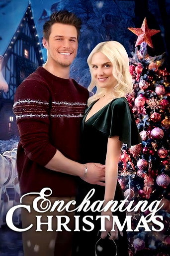 Enchanting Christmas movie poster