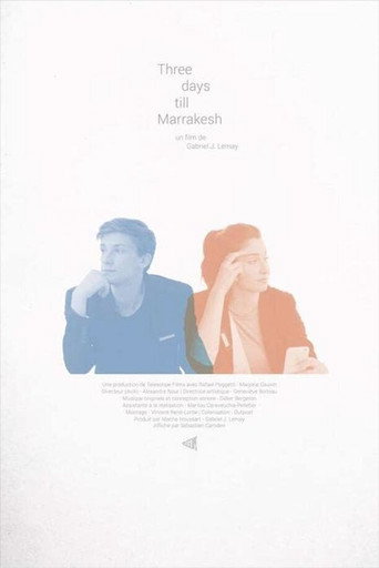 Three Days Till Marrakesh movie poster