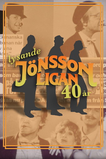 Lysande Jönssonligan - 40 år movie poster