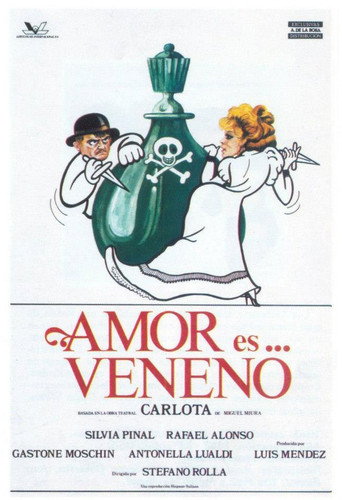 Amor es... veneno, Carlota movie poster