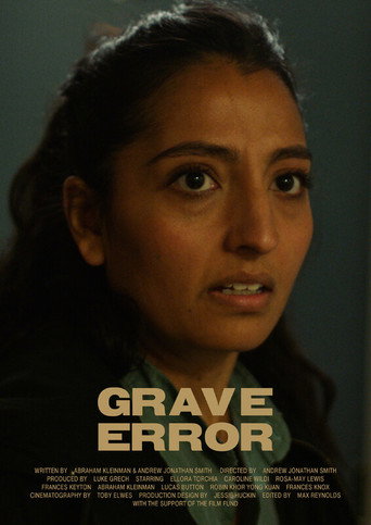 Grave Error movie poster