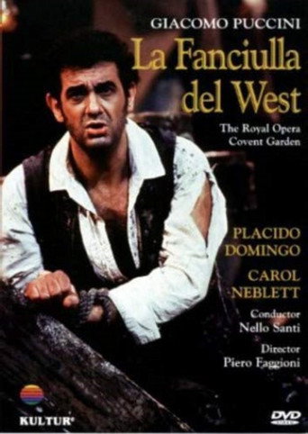 Puccini's La Fanciulla del West movie poster