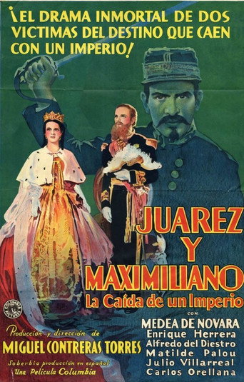 Juarez and Maximilian movie poster
