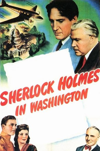 Sherlock Holmes in Washington movie poster
