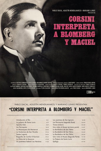 Corsini Sings Blomberg & Maciel movie poster