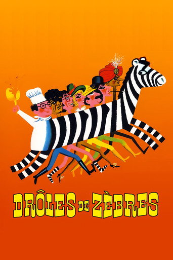 Drôles de zèbres movie poster