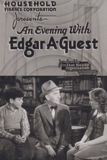 An Evening with Edgar Guest movie poster