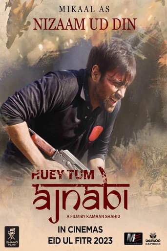 Huey Tum Ajnabi movie poster